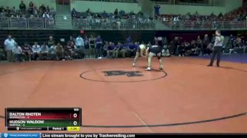 160 lbs Round 1 (3 Team) - Dalton Rhoten, Bennington vs Hudson Waldow, Norfolk