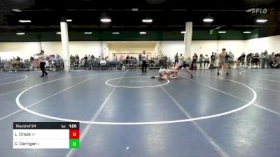 165 lbs Round Of 64 - Liam Crook, WI vs Collin Carrigan, IL