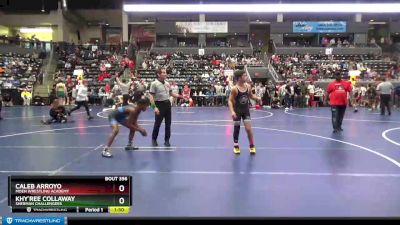 105 lbs Cons. Round 3 - Khy`ree Collaway, Sherman Challengers vs Caleb Arroyo, Moen Wrestling Academy