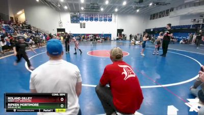 71 lbs Cons. Semi - Roland Gilley, Windy City Wrestlers vs Ripken Mortimore, Douglas WC