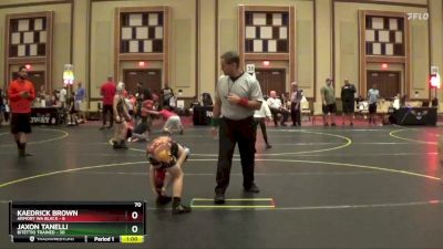 70 lbs Round 3 (4 Team) - Jaxon Tanelli, Bitettio Trained vs Kaedrick Brown, Armory WA Black