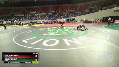 5A-126 lbs Champ. Round 1 - Brady Froyd, Canby vs Jaxon Harada, Thurston