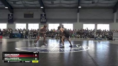 184 lbs Prelim - Nick Chaddock, University Of Mount Union vs Adam Medeiros, Heidelberg University