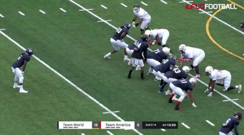 Josh Gray Makes Big Touchdown Catch
