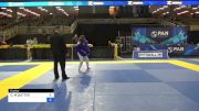 DEVAN M QUITTER vs SAMANTHA HYDEE VALKENHAUS 2024 Pan Jiu Jitsu IBJJF Championship
