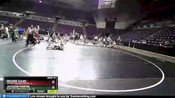 45 lbs Round 4 (10 Team) - Jackson Martin, Bear Cave Wrestling Club vs Decker Culek, Victory Training Center