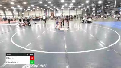 113 lbs Round Of 64 - Cadell Lee, VA vs Cooper Lovelace, TN