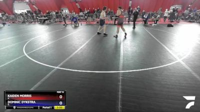 220 lbs Cons. Round 3 - Kaiden Morris, IL vs Dominic Dykstra, IL