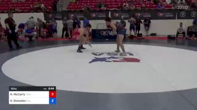 86 kg Cons 32 #2 - Hunter McCarty, Texas RTC vs Hunter Gonzalez, California