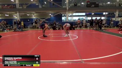 140 lbs Round 3 (16 Team) - Dawson Shaffer, All American vs Max Baxter, Spatola Wrestling