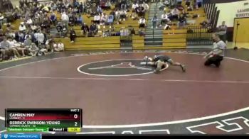 113 lbs Quarterfinals (8 Team) - Derrick Swinson-Young, Camden County vs Camren May, Lambert