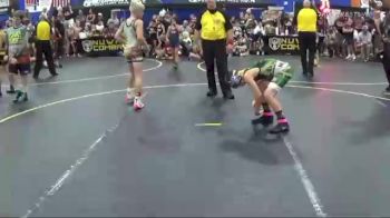 92 lbs Round 2 (6 Team) - Sam Dagel, The Funky Singlets vs Luke Johnson, Missouri Gold