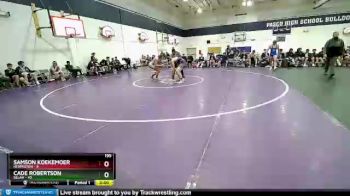 195 lbs Round Two - Cade Robertson, Selah vs Samson Koekemoer, Hermiston