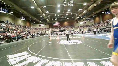 2A 157 lbs Champ. Round 1 - Lincoln Fullmer, Millard vs Ethan James Pope, Parowan