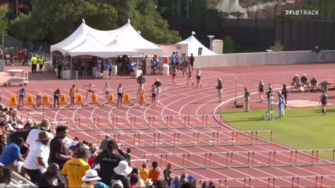 High School Girls' 100m Hurdles Class 5A, Finals 1