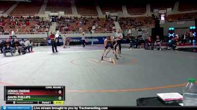 D1-106 lbs Cons. Round 1 - Jonah Owens, Corona Del Sol vs Gavin Phillips, Boulder Creek