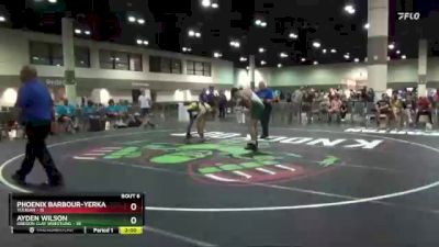 170 lbs Round 2 (6 Team) - Phoenix Barbour-Yerka, Yuligan vs Ayden Wilson, Oregon Clay Wrestling