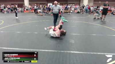 90 lbs Round 3 (6 Team) - Jake Strickland, Team Palmetto vs Gavin Robbins, Steel Valley