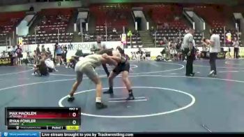 167 lbs Round 3 (6 Team) - Max Macklem, Attrition vs Ryan Fowler, CANWAY