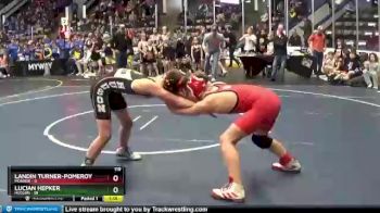 119 lbs Round 2 (4 Team) - Lucian Hepker, Hudson vs Landin Turner-Pomeroy, Monroe