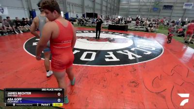 285 lbs Placement Matches (16 Team) - Jeffery Blair, Ohio Gray vs Noah Bode, California