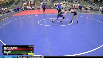 115 lbs Round 1 (4 Team) - Delanie Burton, North Valley vs Sam Diaz, Riverside
