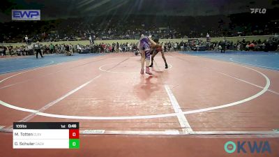 105 lbs Consi Of 8 #1 - Maverick Totten, Cleveland Take Down Club vs Dion Schuler, Cache Wrestling Club