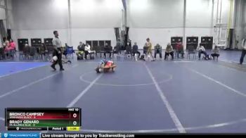76 lbs Round 4 (8 Team) - Bronco Campsey, Warhawks Black vs Brady Genard, PA Alliance Blue