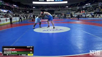 7A 285 lbs Semifinal - Rayshod Burts, Spain Park Hs vs Mitch Taylor, Vestavia Hills