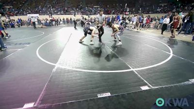 140 lbs Quarterfinal - Jack Goldsberry, Weatherford Youth Wrestling vs Harold Zimmerman, Lions Wrestling Academy