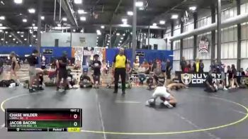 145 lbs Round 5 (6 Team) - Chase Wilder, Lowell WC vs Jacob Bacon, Team Gotcha Red
