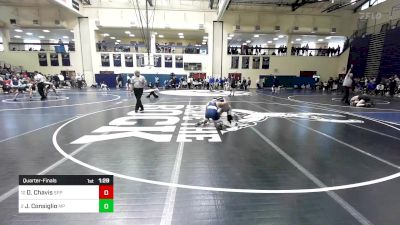 133 lbs Quarterfinal - Donovan Chavis, St. Peter's Prep vs Jack Consiglio, Malvern Prep