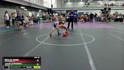 68 lbs Round 5 (8 Team) - Brylan Zerbe, 84 Athletes vs Chase Schwartz, Revival