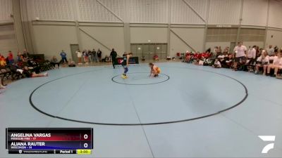 117 lbs Semis & 3rd Wb (16 Team) - Angelina Vargas, Missouri Fire vs Aliana Rauter, Wisconsin