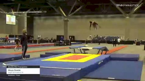 Maya Goode - Double Mini Trampoline, Eagle Gymnastics TX - 2021 USA Gymnastics Championships