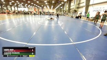 84 lbs Rd# 3 12:00pm Friday - Avery Rios, Maryland GOLD vs Dawson McGrath, Olympia