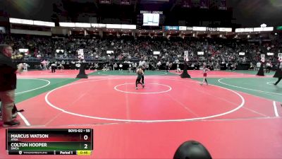 55 lbs Cons. Round 1 - Colton Hooper, SWCA vs Marcus Watson, ATGA