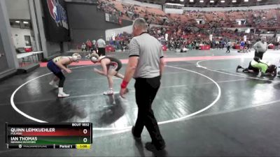 190 lbs Cons. Semi - Quinn Leimkuehler, Pulaski vs Ian Thomas, Neenah/Aviators