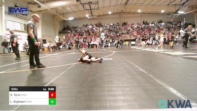 55 lbs Consi Of 4 - Salyer Torix, Sperry Wrestling Club vs Legend Bigheart, Sperry Wrestling Club