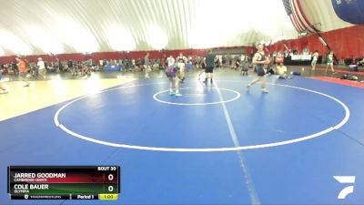 182-186 lbs Round 2 - Cole Bauer, Olympia vs Jarred Goodman, Cambridge-Isanti