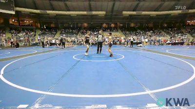 96 lbs Consi Of 4 - Axel Booth, Sperry Wrestling Club vs Gage Pope, Verdigris Youth Wrestling