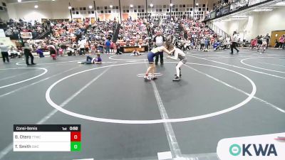 70 lbs Consolation - Brayden Otero, Team Tulsa Wrestling Club vs Tracker Smith, Salina Wrestling Club