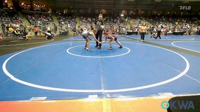 95 lbs Consi Of 4 - Breanna Hunt, Heat vs Gipsee Reed, Brushy Wrestling Club