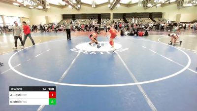 154-H lbs Round Of 16 - Joseph Dasti, Edge Wrestling vs Connor Stotler, Independence Wrestling Club