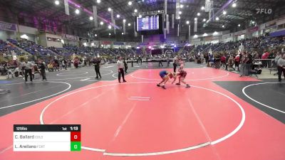 125 lbs Semifinal - Cole Ballard, Colorado Outlaws vs Lorenzo Arellano, Fort Lupton