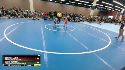 44-47 lbs Round 1 - Elias Bonilla, Texas Eagle Wrestling Academy vs Colten Lugo, Warrior Wrestling Club