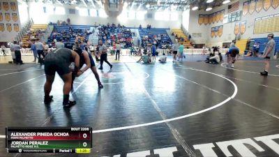 215 Blue Round 5 - Alexander Pineda Ochoa, Miami Palmetto vs Jordan Peralez, Palmetto Ridge H.S.