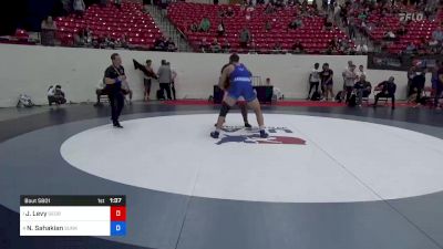 110 kg Semis - Jacob Levy, Georgia vs Nicholas Sahakian, Sunkist Kids/Monster Garage