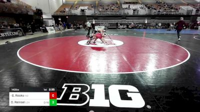 149 lbs Quarterfinal - Graham Rooks, Indiana vs Owen Reinsel, Lehigh