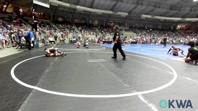 70 lbs Round Of 32 - Tracker Smith, Salina Wrestling Club vs Logan Whited, Perry Wrestling Academy